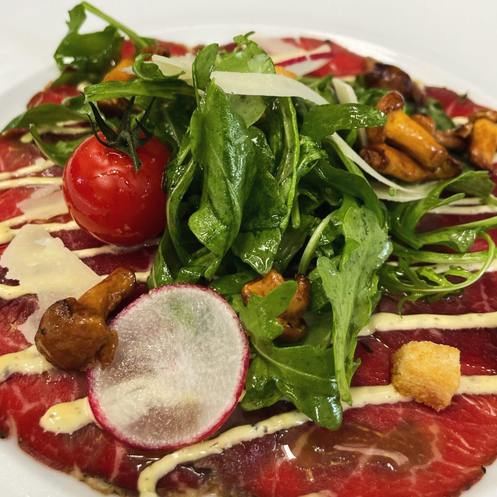 Restaurant Zum Alten Kurhaus Carpaccio vom Rind